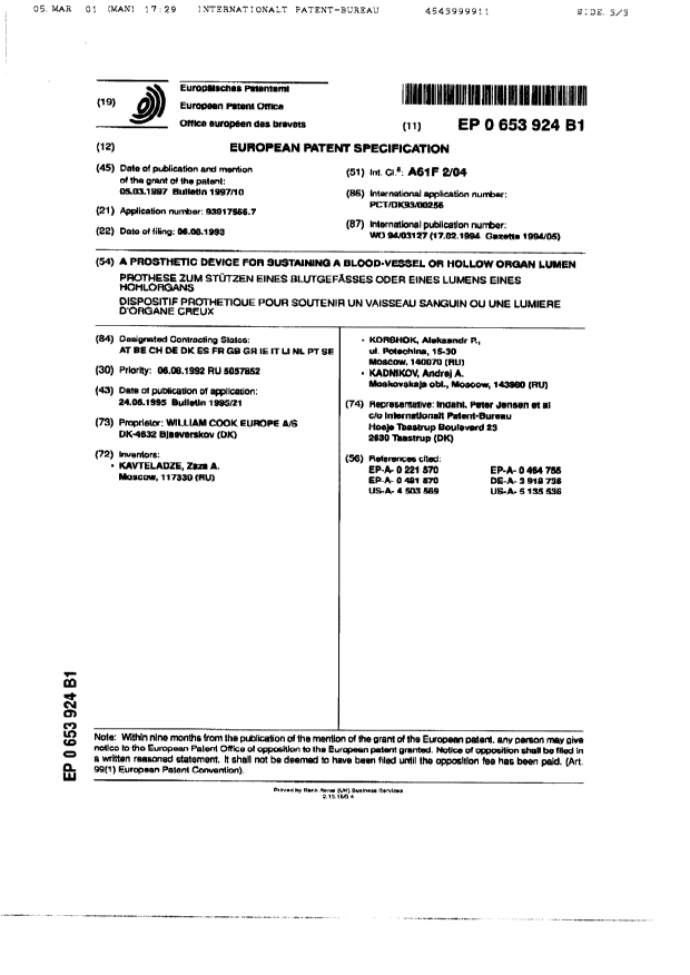 Canadian Patent Document 2141208. Prosecution-Amendment 20010314. Image 3 of 3
