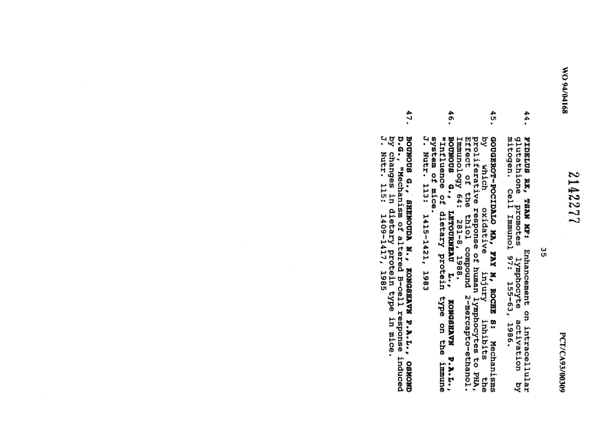 Canadian Patent Document 2142277. Description 19981221. Image 36 of 36