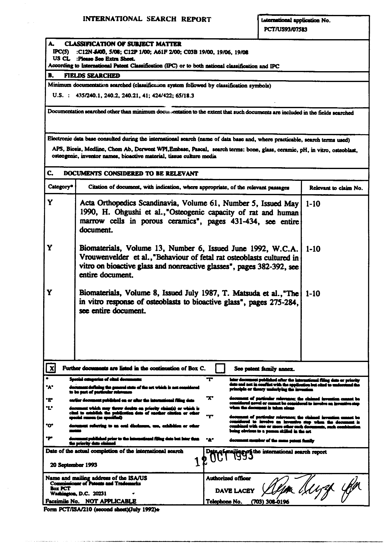 Document de brevet canadien 2142282. PCT 19941210. Image 1 de 13