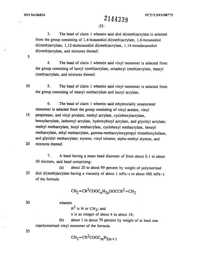 Document de brevet canadien 2144339. Revendications 19940331. Image 2 de 4
