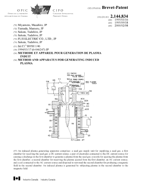 Canadian Patent Document 2144834. Cover Page 20000124. Image 1 of 1