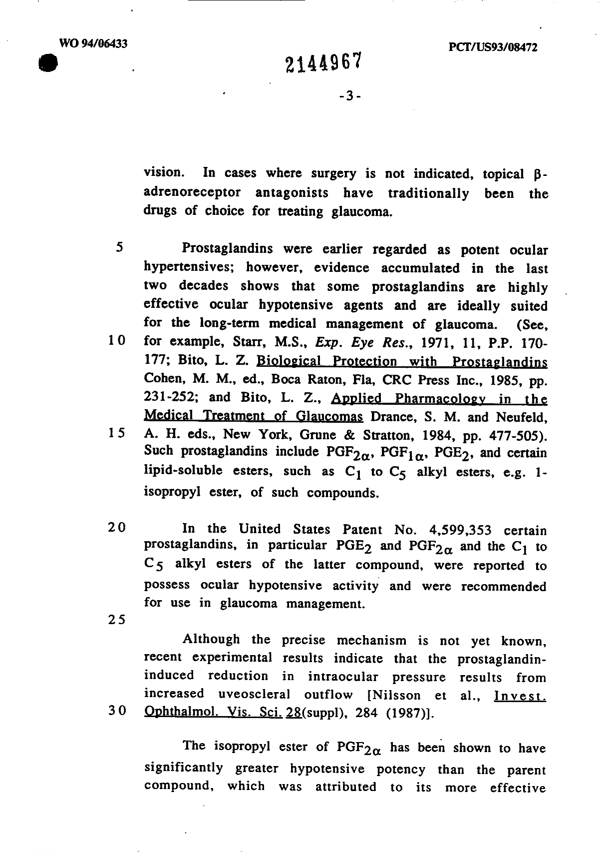 Canadian Patent Document 2144967. Description 19931231. Image 3 of 54