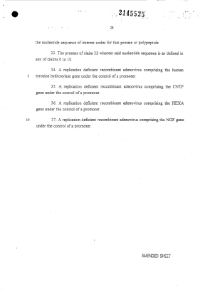 Document de brevet canadien 2145535. Revendications 19931214. Image 5 de 5