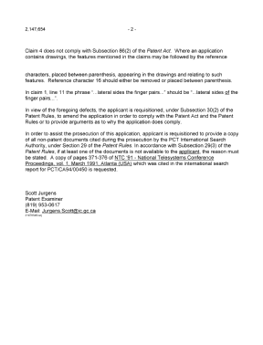 Document de brevet canadien 2147654. Poursuite-Amendment 20040119. Image 2 de 2