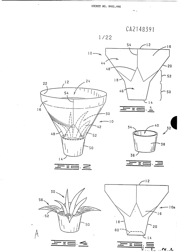 Canadian Patent Document 2148391. Drawings 19951104. Image 1 of 22