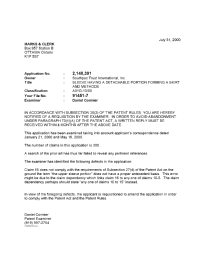 Document de brevet canadien 2148391. Poursuite-Amendment 20000731. Image 1 de 1