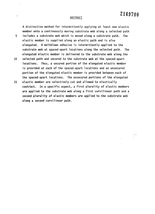 Document de brevet canadien 2149700. Abrégé 19960213. Image 1 de 1