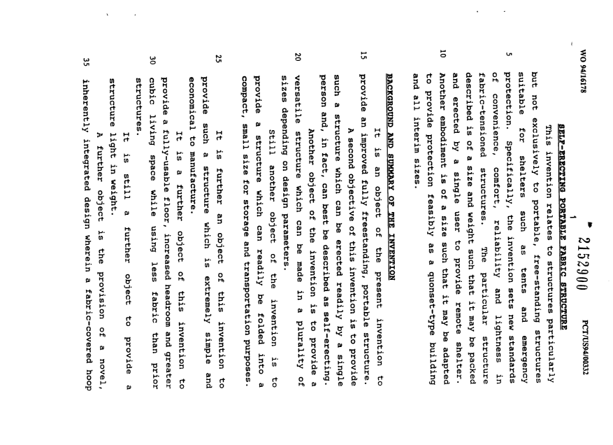 Document de brevet canadien 2152900. Description 20030708. Image 1 de 13