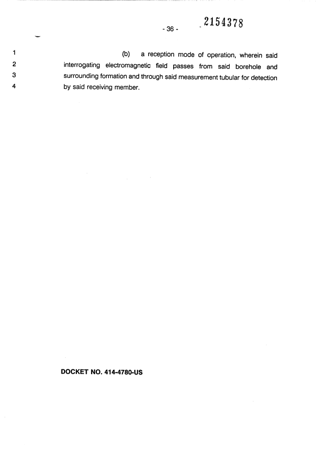 Document de brevet canadien 2154378. Revendications 19960202. Image 2 de 23