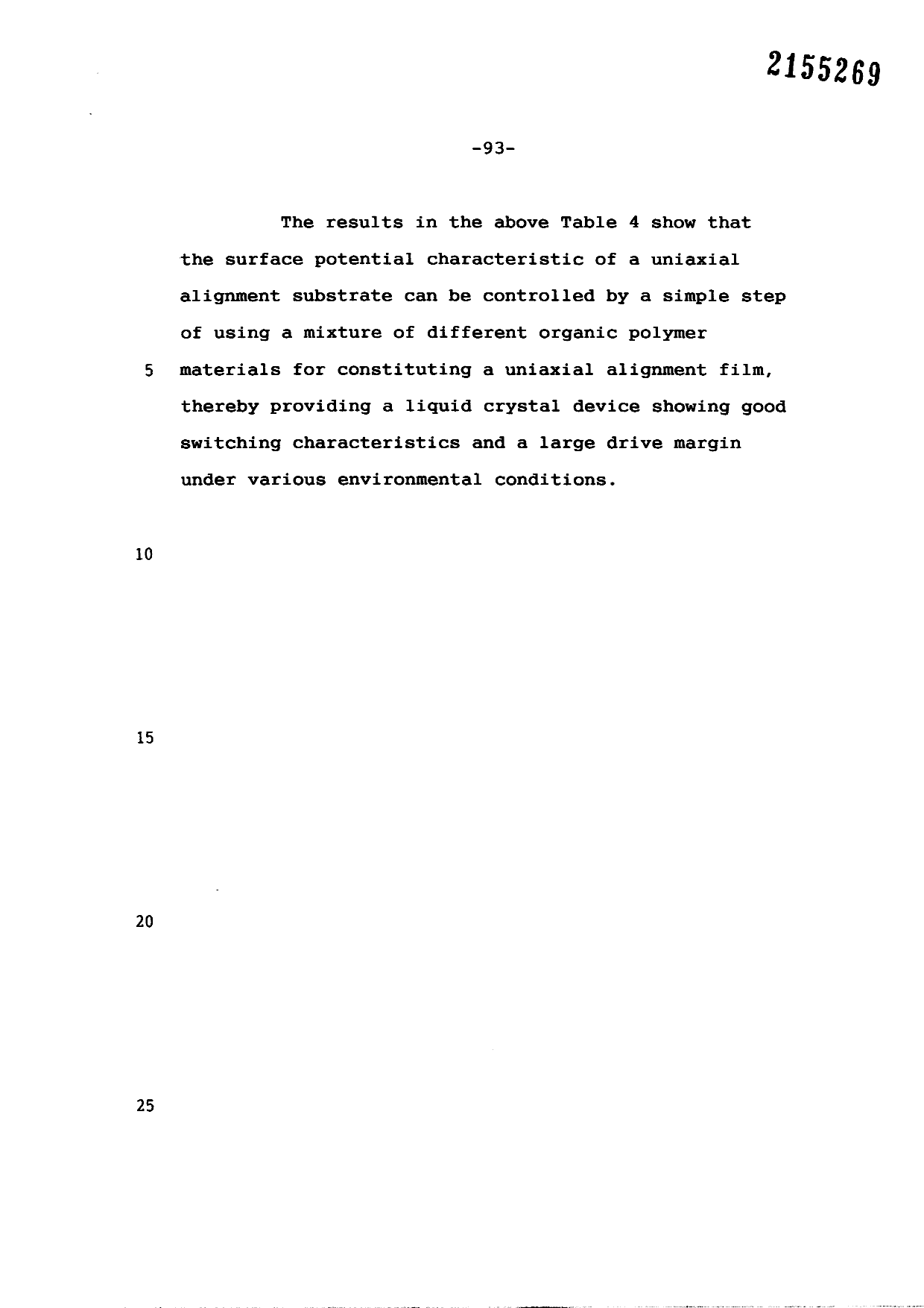 Canadian Patent Document 2155269. Description 19990909. Image 93 of 93