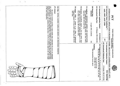 Document de brevet canadien 2157777. Abrégé 19941027. Image 1 de 1