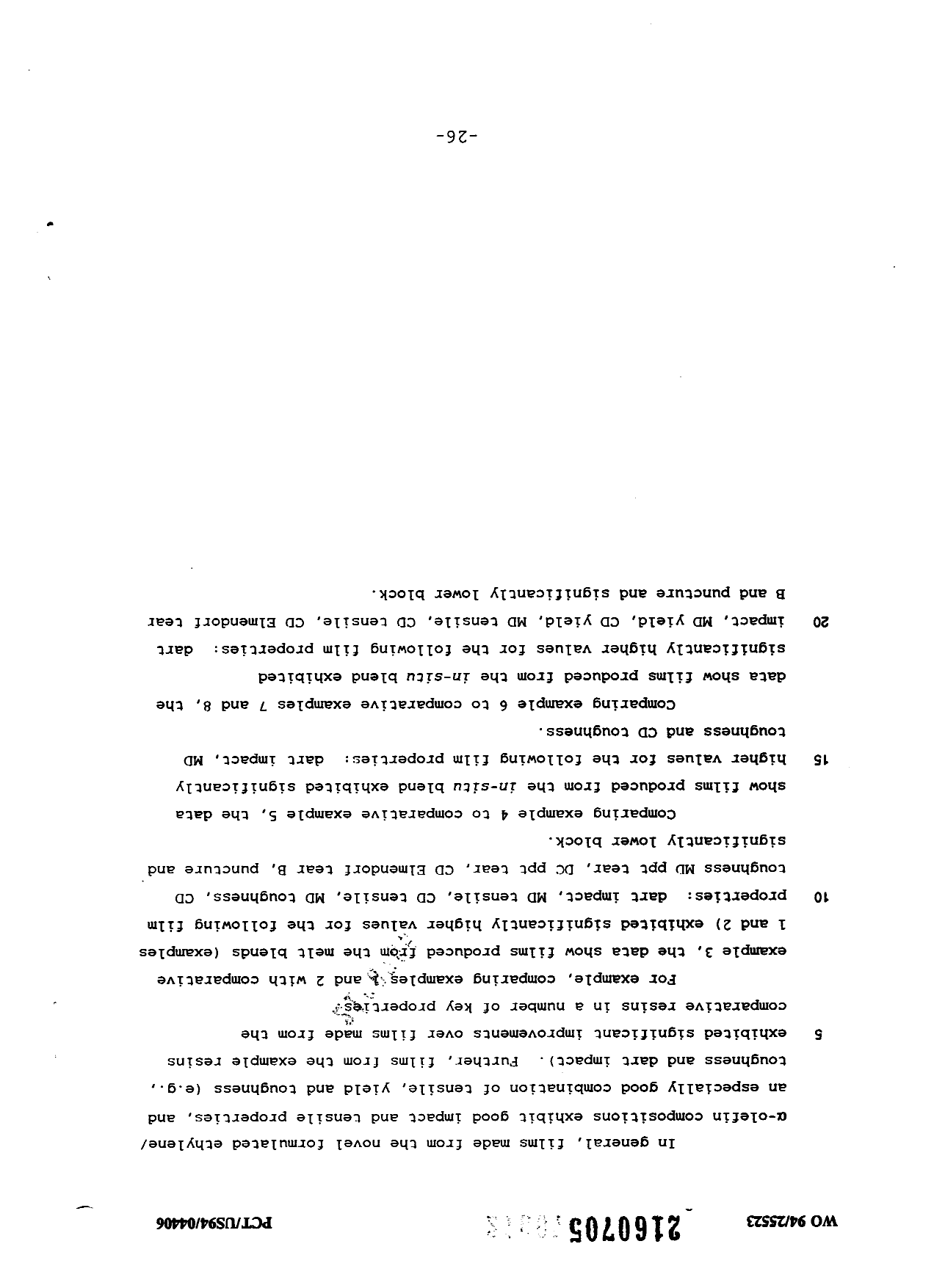 Document de brevet canadien 2160705. Description 19931210. Image 26 de 26