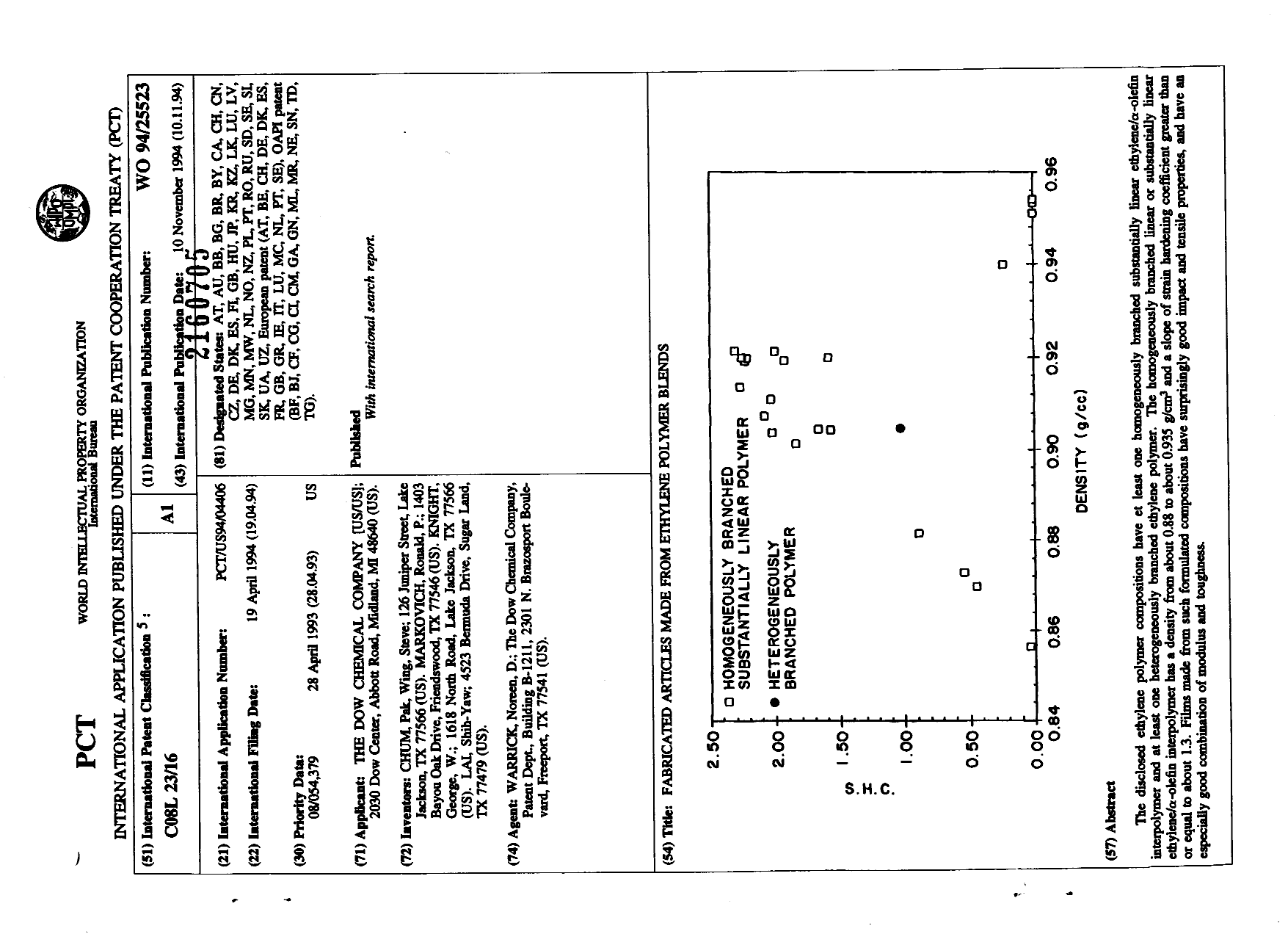 Document de brevet canadien 2160705. Abrégé 20051224. Image 1 de 1