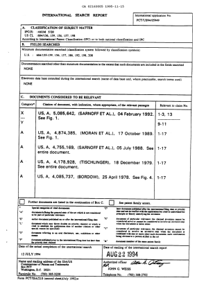 Document de brevet canadien 2163005. PCT 19941215. Image 7 de 7