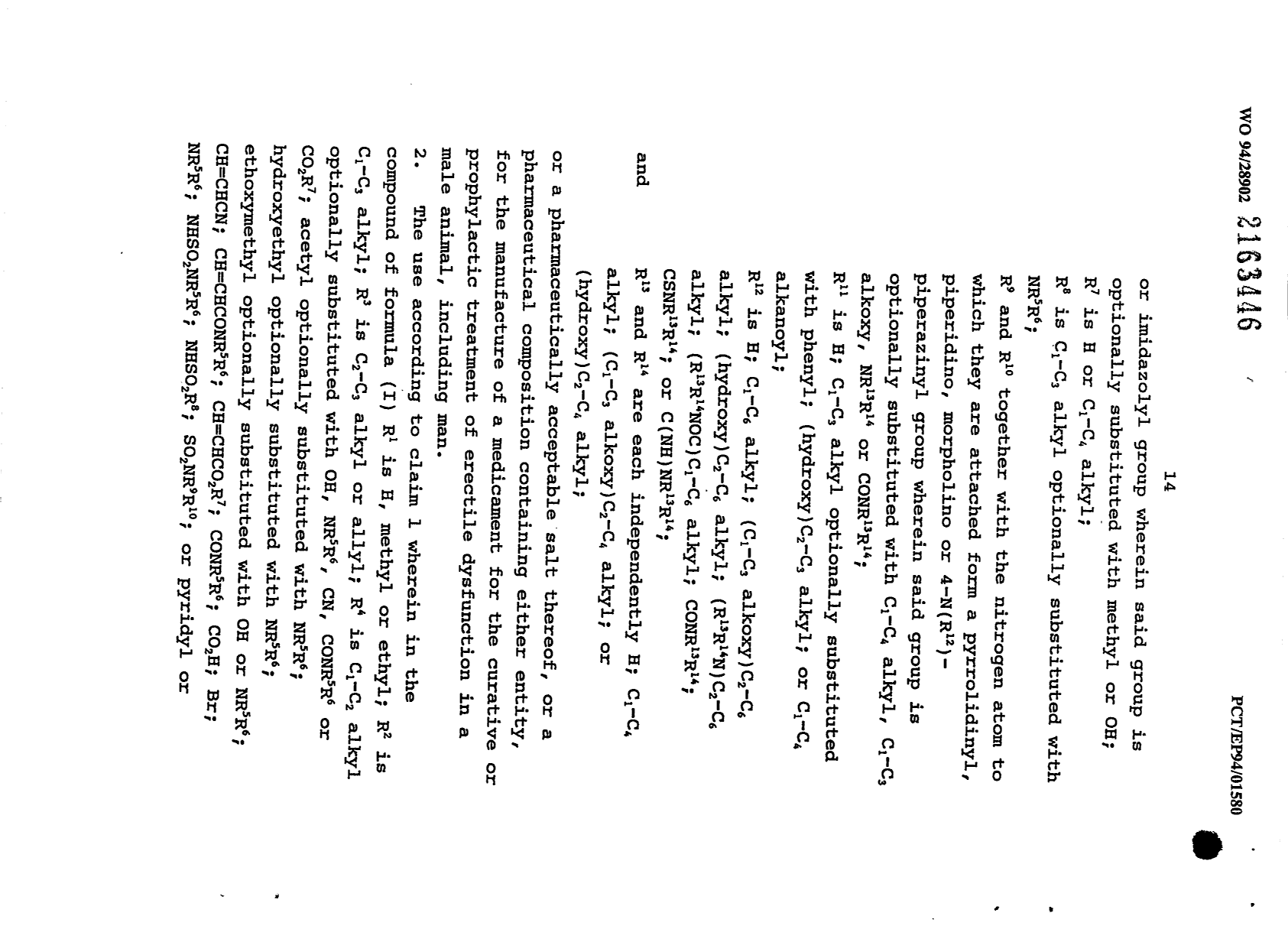 Document de brevet canadien 2163446. Revendications 19931222. Image 2 de 5