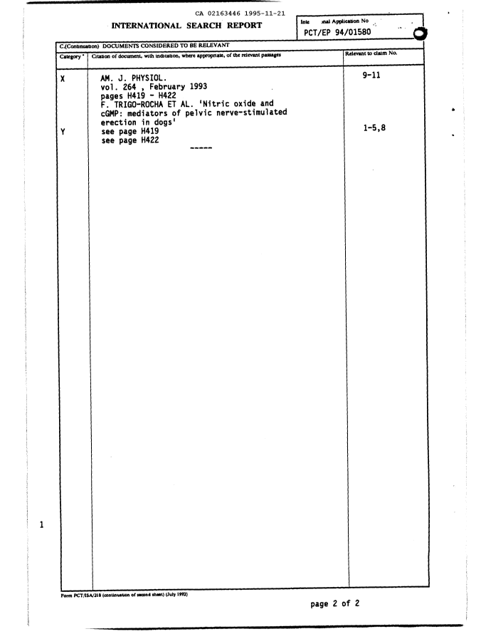 Document de brevet canadien 2163446. PCT 19941221. Image 3 de 13