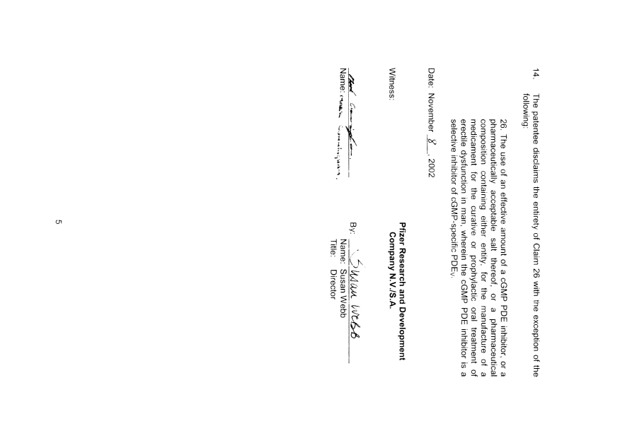 Document de brevet canadien 2163446. Poursuite-Amendment 20011211. Image 6 de 6