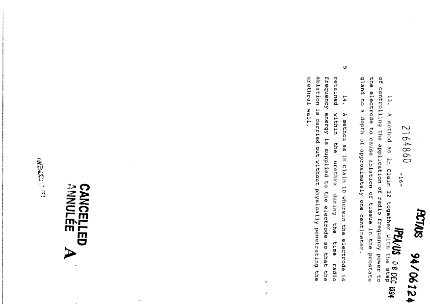 Document de brevet canadien 2164860. Poursuite-Amendment 20001230. Image 7 de 7