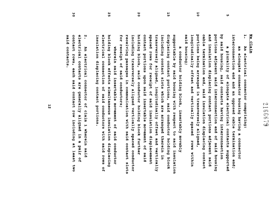 Document de brevet canadien 2166679. Revendications 19960105. Image 1 de 3