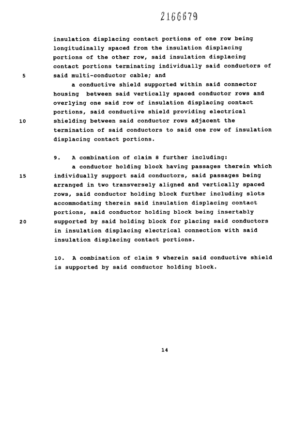 Document de brevet canadien 2166679. Revendications 19960105. Image 3 de 3