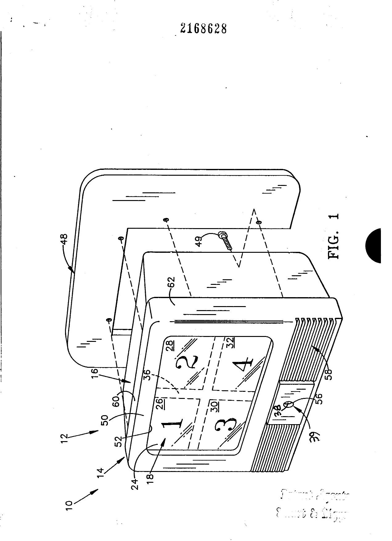 Canadian Patent Document 2168628. Drawings 19960529. Image 1 of 12