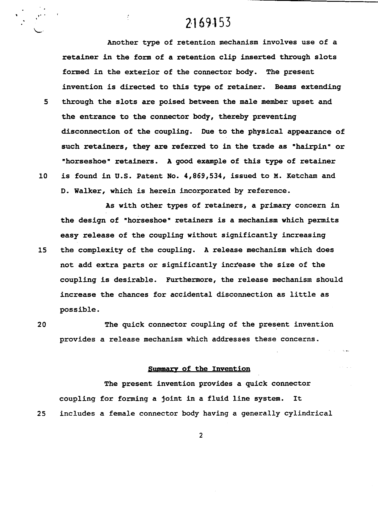 Canadian Patent Document 2169153. Description 19960529. Image 2 of 16
