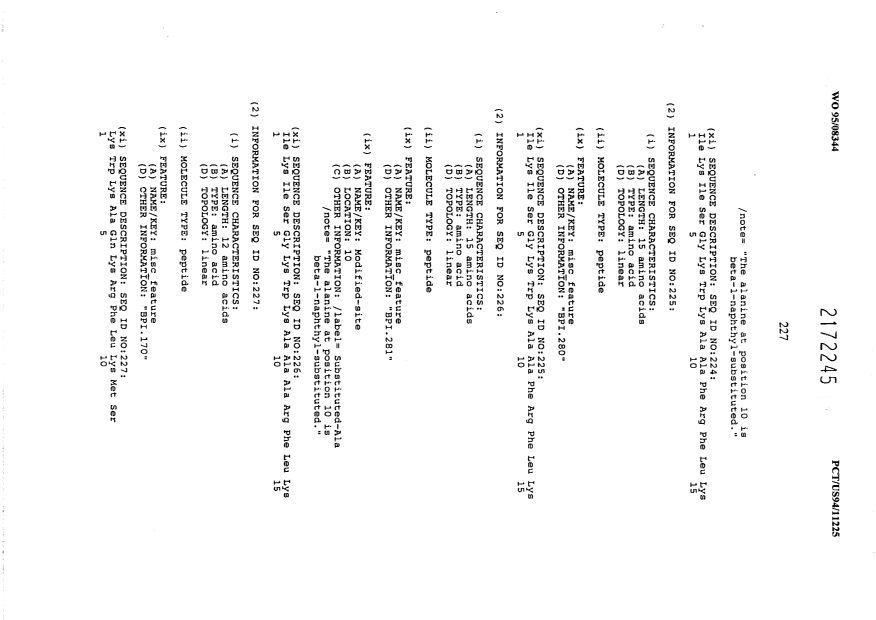 Canadian Patent Document 2172245. Description 20010523. Image 227 of 227