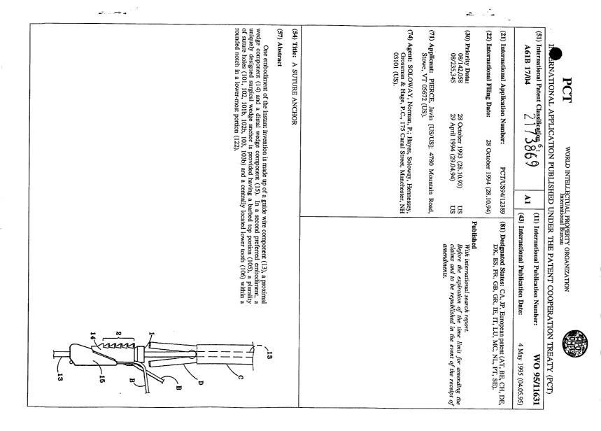 Document de brevet canadien 2173869. Abrégé 19950504. Image 1 de 1