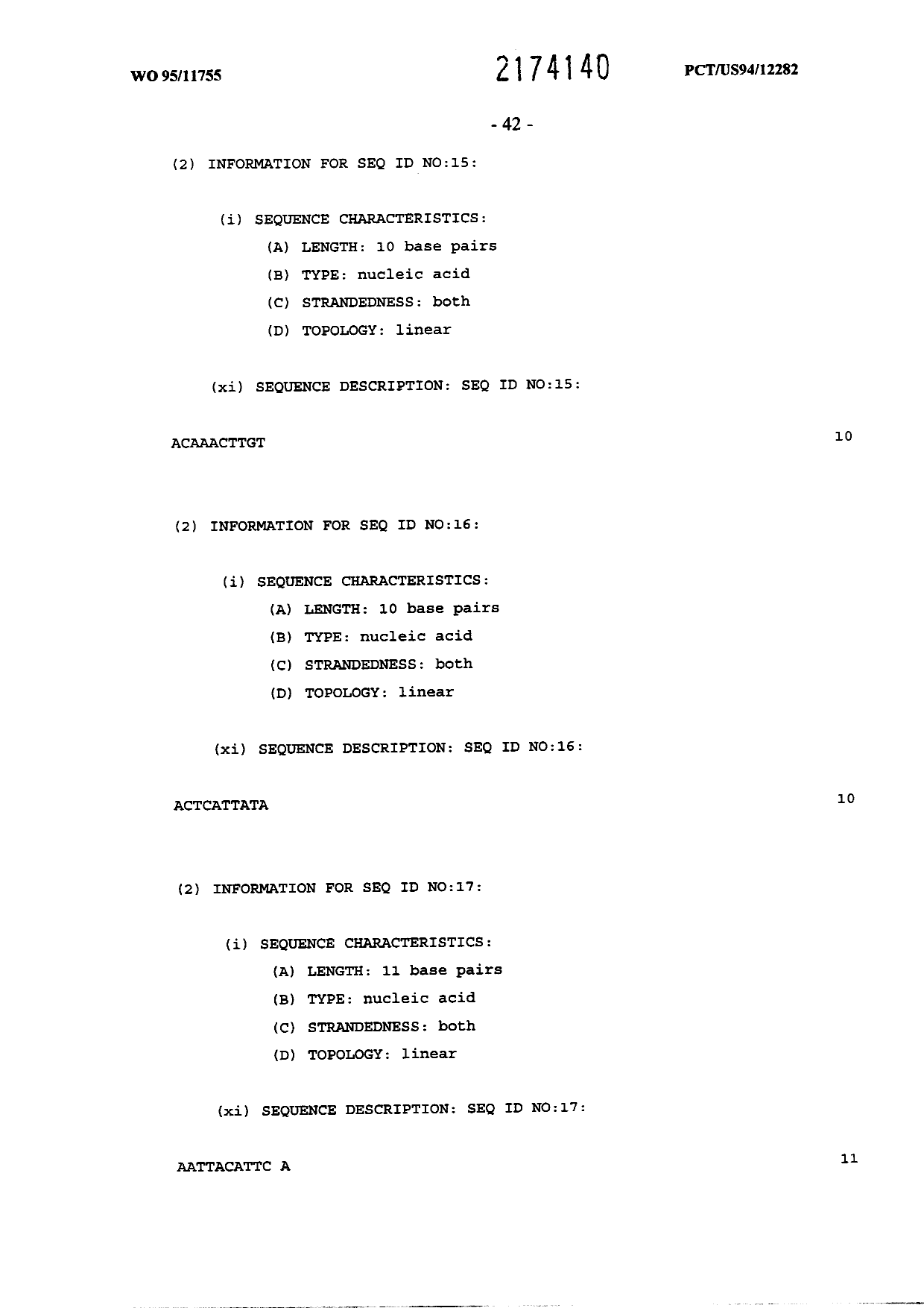 Canadian Patent Document 2174140. Description 20030106. Image 42 of 42