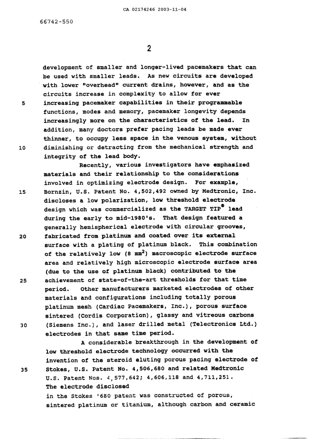 Canadian Patent Document 2174246. Description 20031104. Image 2 of 16