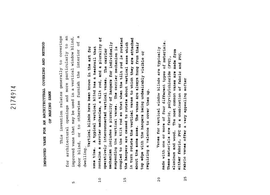 Canadian Patent Document 2174914. Description 19951201. Image 1 of 28