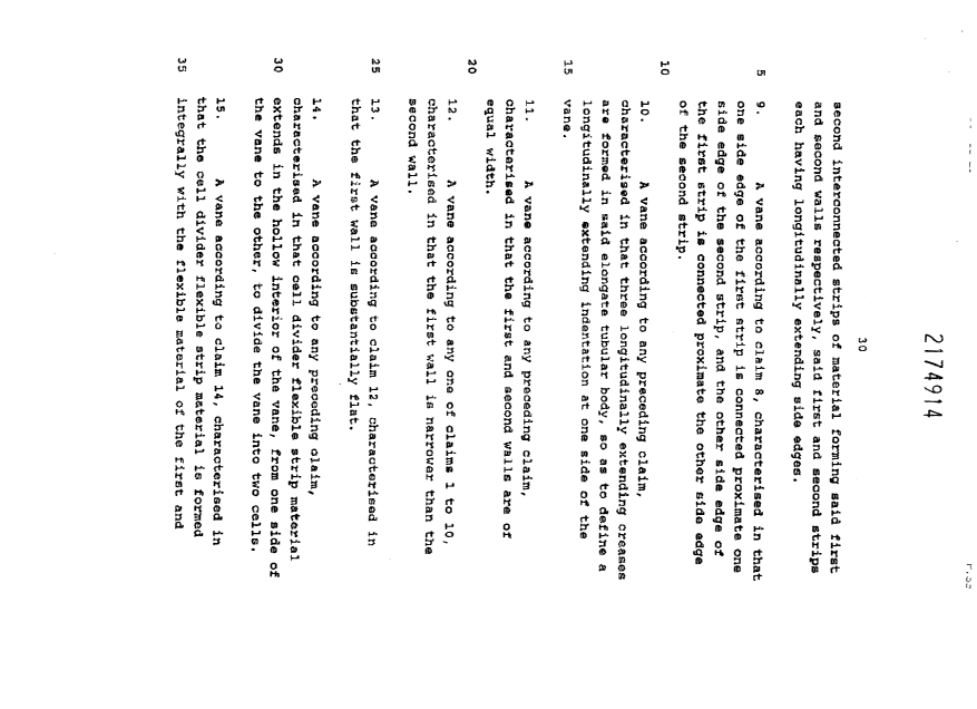 Document de brevet canadien 2174914. Revendications 19951201. Image 2 de 5
