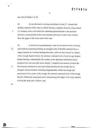 Document de brevet canadien 2174914. Revendications 19981230. Image 5 de 5
