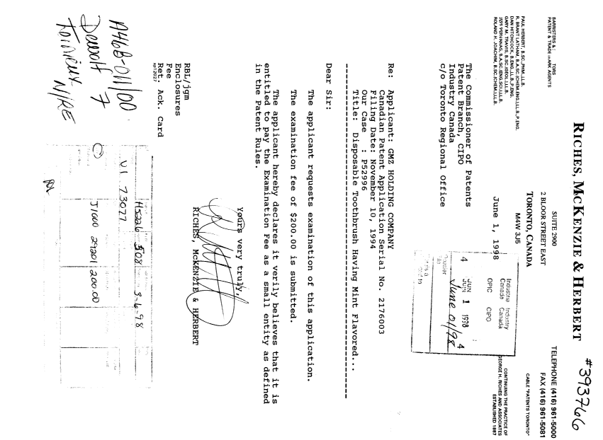 Canadian Patent Document 2176003. Prosecution-Amendment 19980601. Image 19 of 19