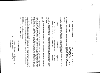 Document de brevet canadien 2177576. Cession 19951228. Image 4 de 4