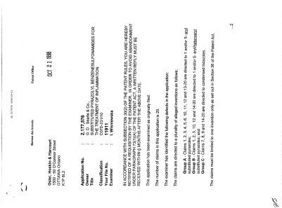 Canadian Patent Document 2177576. Prosecution-Amendment 19971221. Image 1 of 3