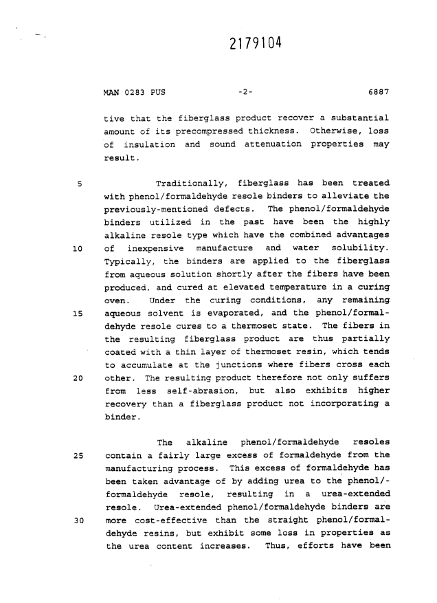 Canadian Patent Document 2179104. Description 19951213. Image 2 of 27