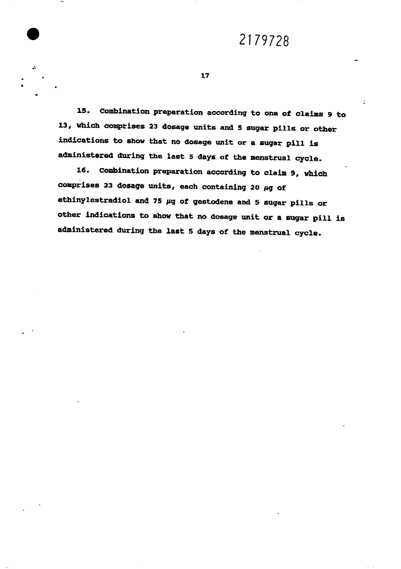 Document de brevet canadien 2179728. Revendications 19941229. Image 4 de 4