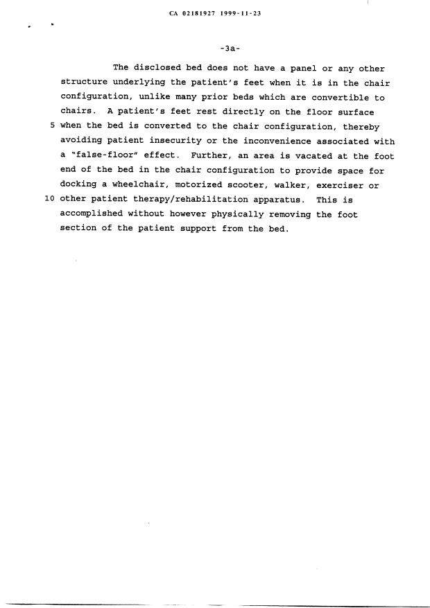 Document de brevet canadien 2181927. Poursuite-Amendment 19991123. Image 3 de 3