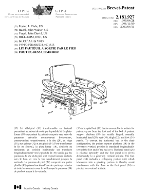 Document de brevet canadien 2181927. Page couverture 20000307. Image 1 de 1