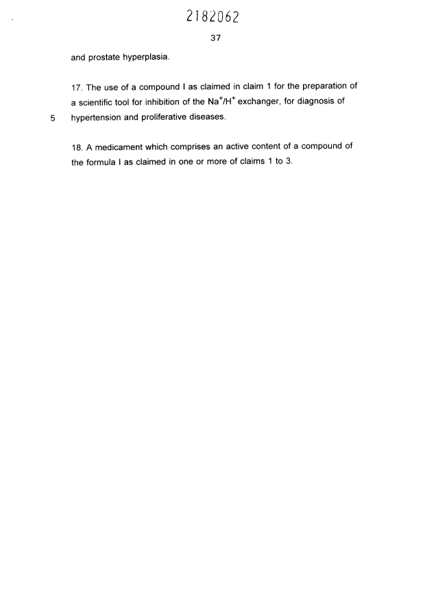 Document de brevet canadien 2182062. Revendications 19960725. Image 10 de 10