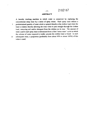 Document de brevet canadien 2182167. Abrégé 19961101. Image 1 de 1