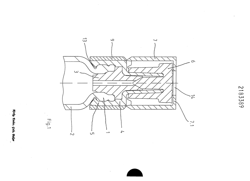 Canadian Patent Document 2183389. Drawings 19961115. Image 1 of 2