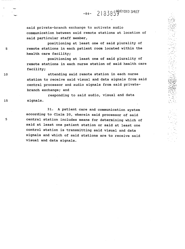 Document de brevet canadien 2183859. Revendications 19950831. Image 9 de 9
