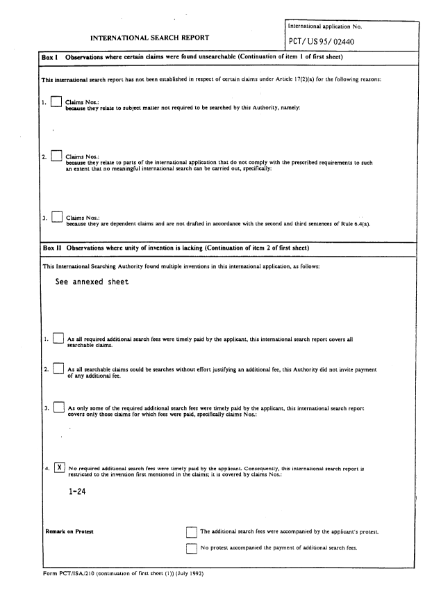 Document de brevet canadien 2183859. PCT 19960821. Image 3 de 166