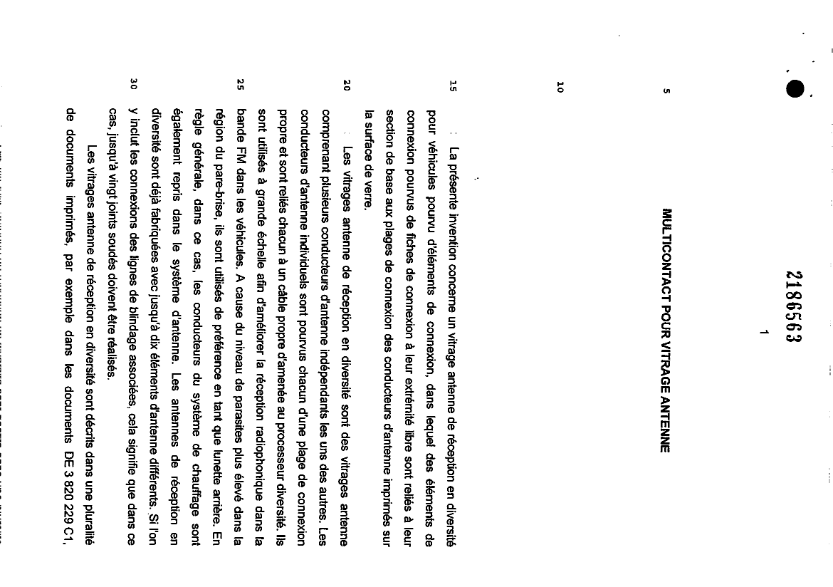 Canadian Patent Document 2186563. Description 20070212. Image 1 of 7