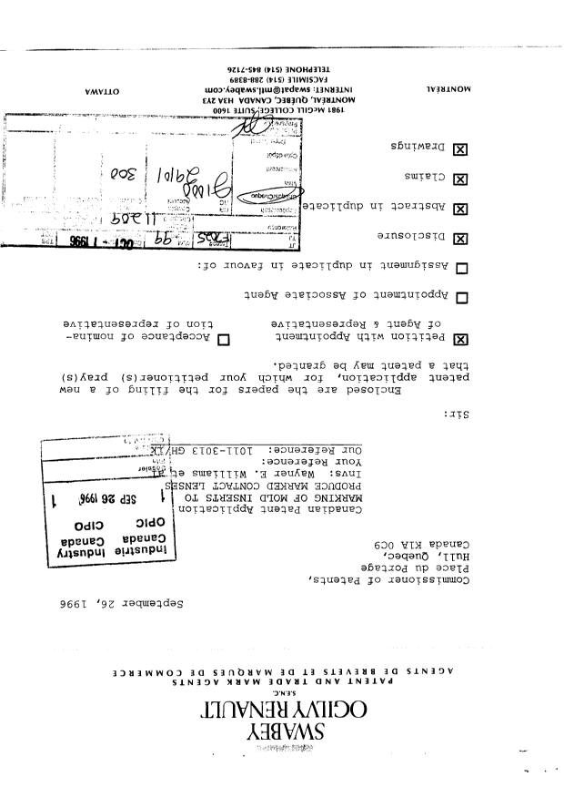 Canadian Patent Document 2186570. Assignment 19960926. Image 1 of 19
