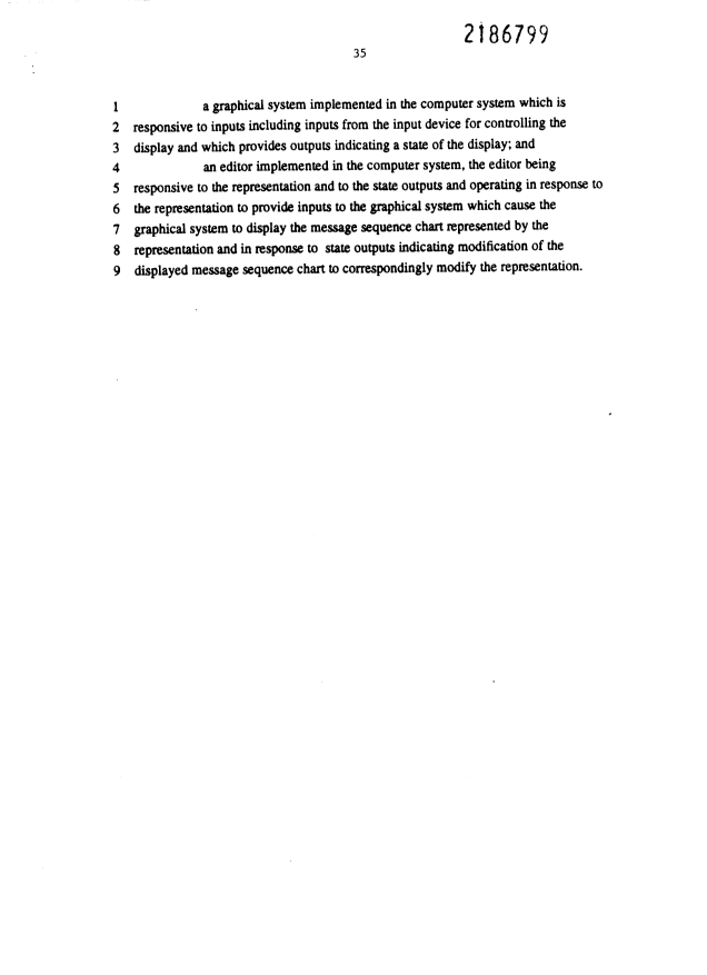 Document de brevet canadien 2186799. Revendications 19970131. Image 2 de 2