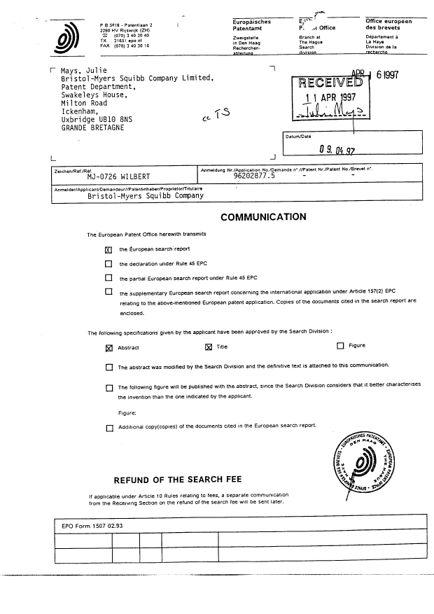 Canadian Patent Document 2187394. Prosecution-Amendment 19990114. Image 3 of 5
