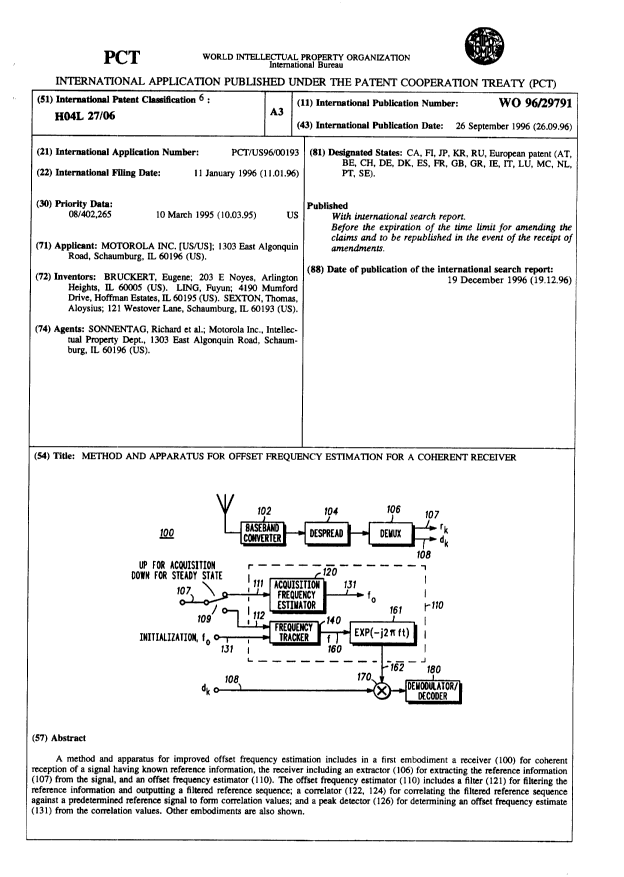 Document de brevet canadien 2189343. PCT 19961031. Image 2 de 6